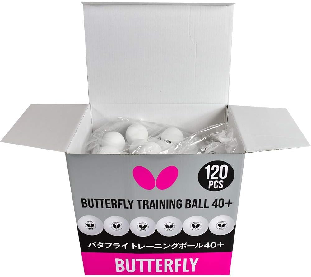 40+ Training Ball 40+ Ball Used for Training – Available in a Box of 6 or 120 White Training Balls – Comparable to a Three-Star Ball and Perfect for Multiball Practice