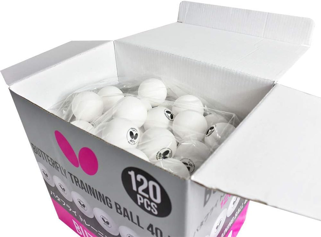 40+ Training Ball 40+ Ball Used for Training – Available in a Box of 6 or 120 White Training Balls – Comparable to a Three-Star Ball and Perfect for Multiball Practice